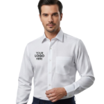 Premium White Shirt with full sleeve with pocket